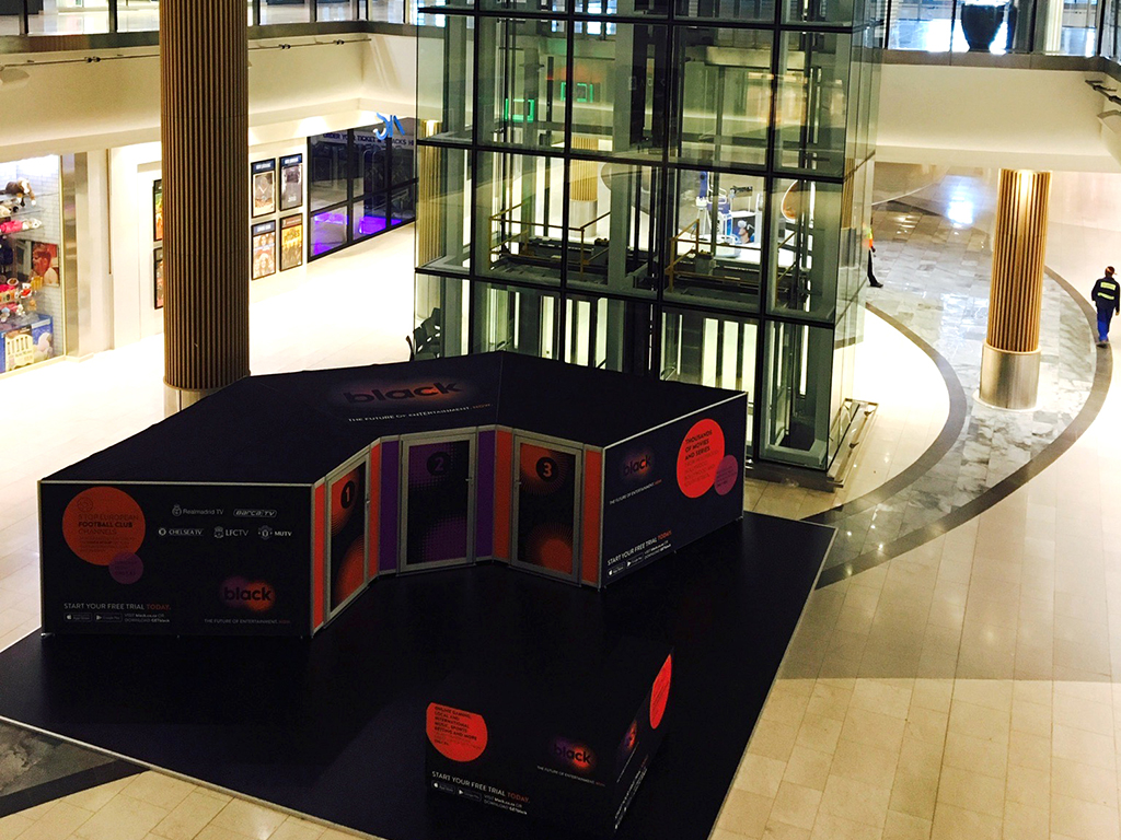 Mall Activations - Cell C Black