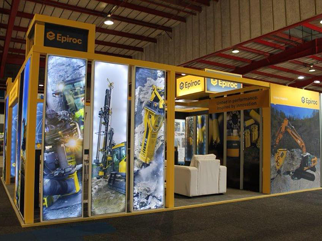 Exhibition Stands - Epiroc