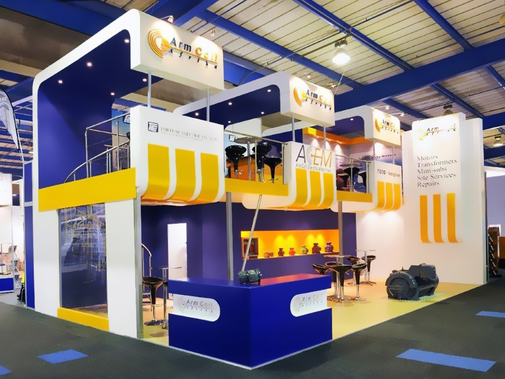 Exhibition Stands - Arm Coil Afrika
