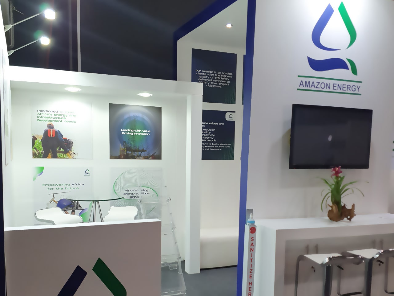 Exhibition Stands - Amazon Energy at IATF 2021