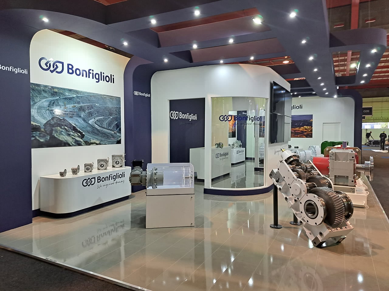 Exhibition Stands - Bonfiglioli at Electra Mining 2022