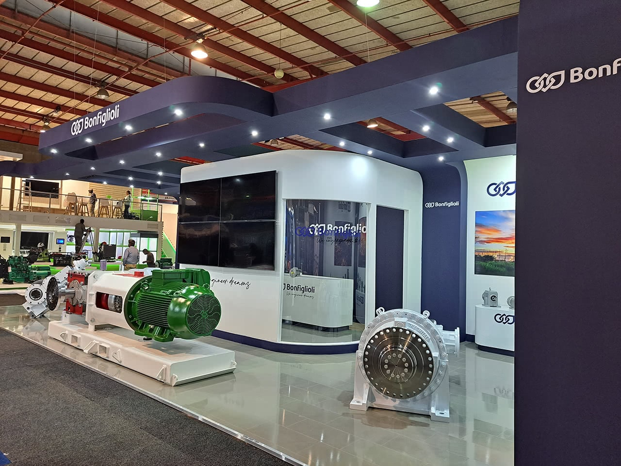 Exhibition Stands - Bonfiglioli at Electra Mining 2022