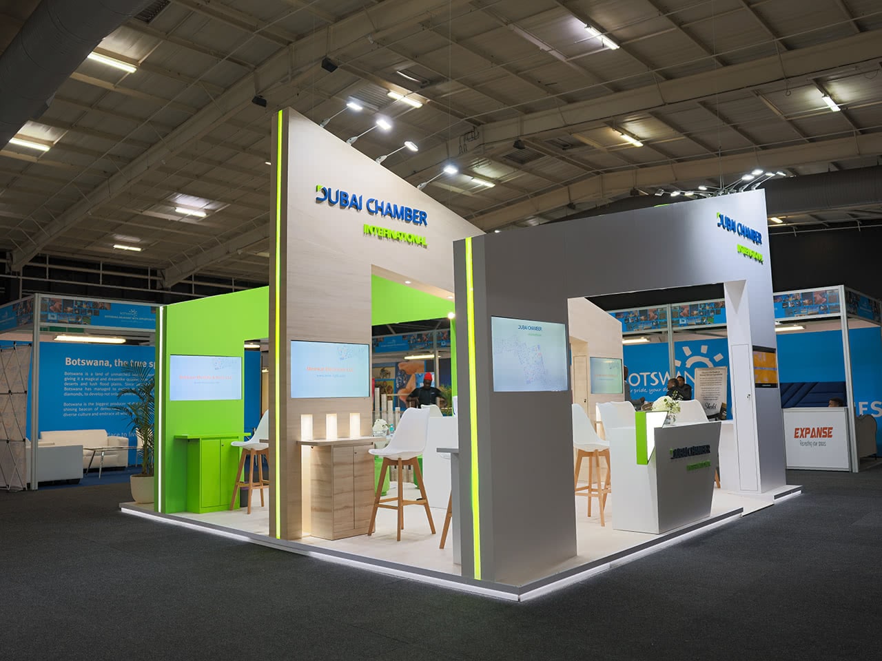 Exhibition Stands - Dubai Chambers at SAITEX 2023