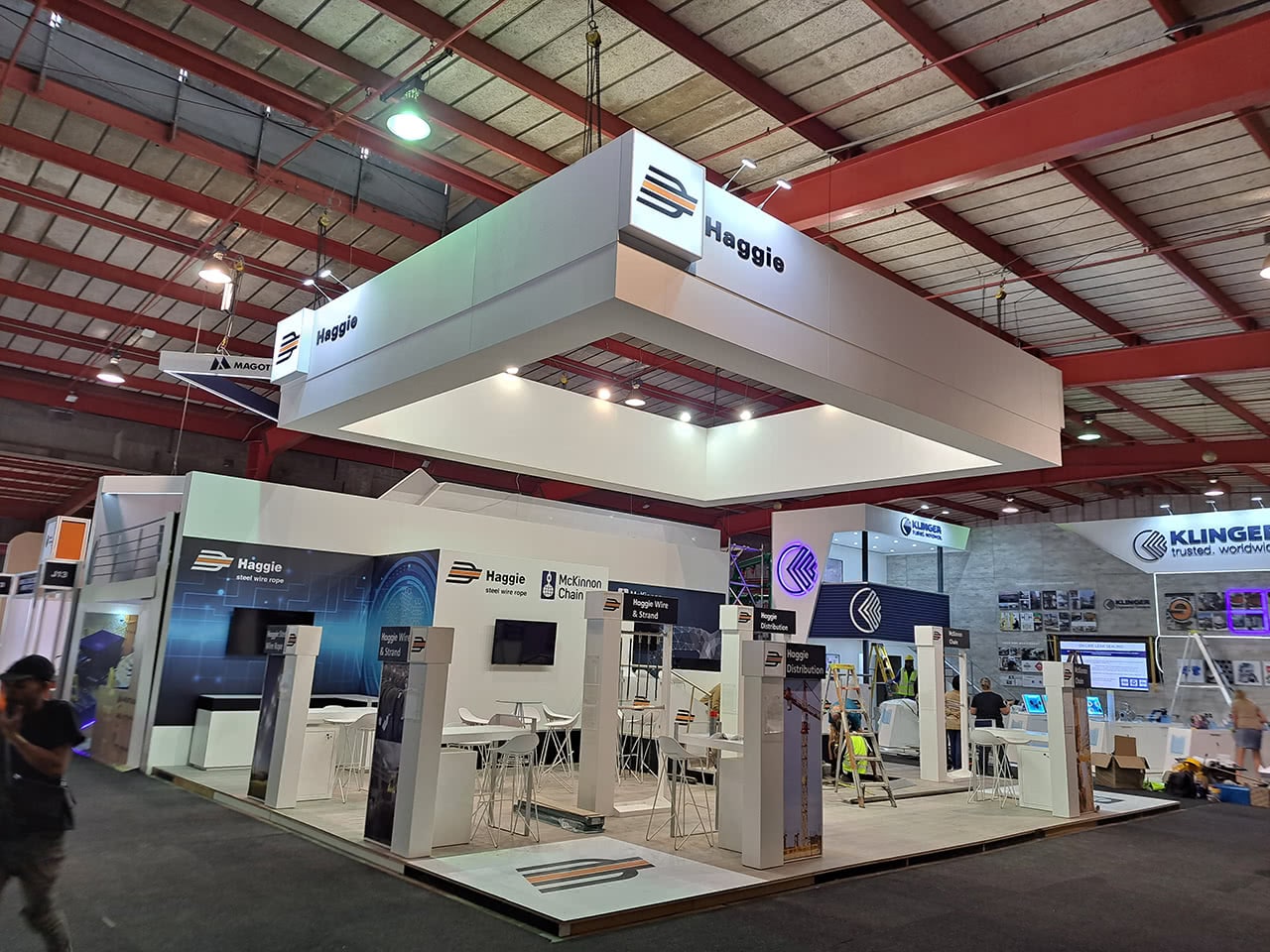 Exhibition Stands - Haggie at Electra Mining 2022