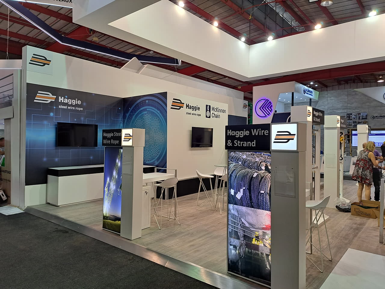 Exhibition Stands - Haggie at Electra Mining 2022