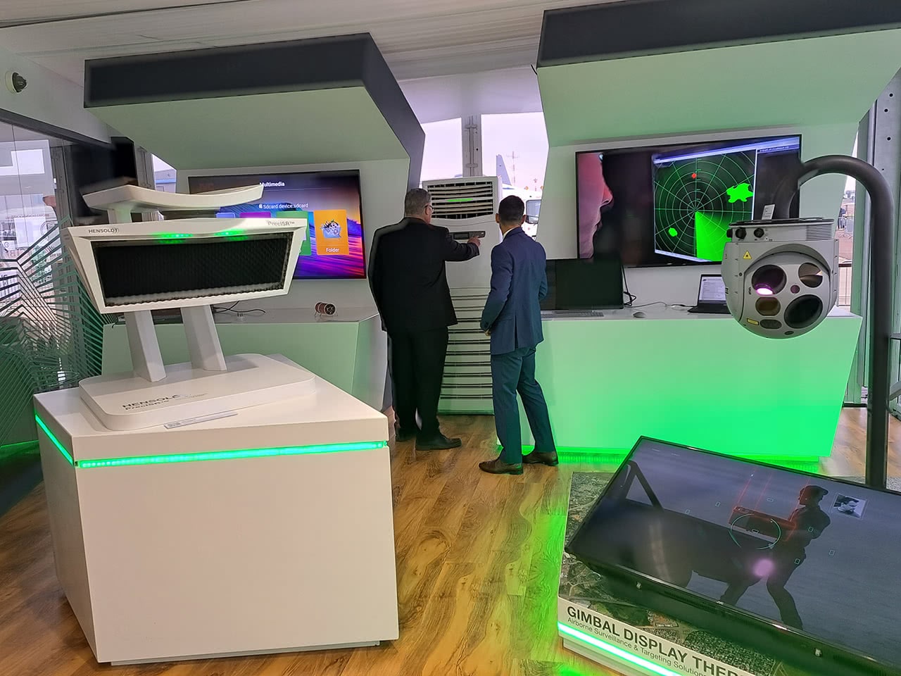 Exhibition Stands - Hensoldt Chalet at AAD 2022