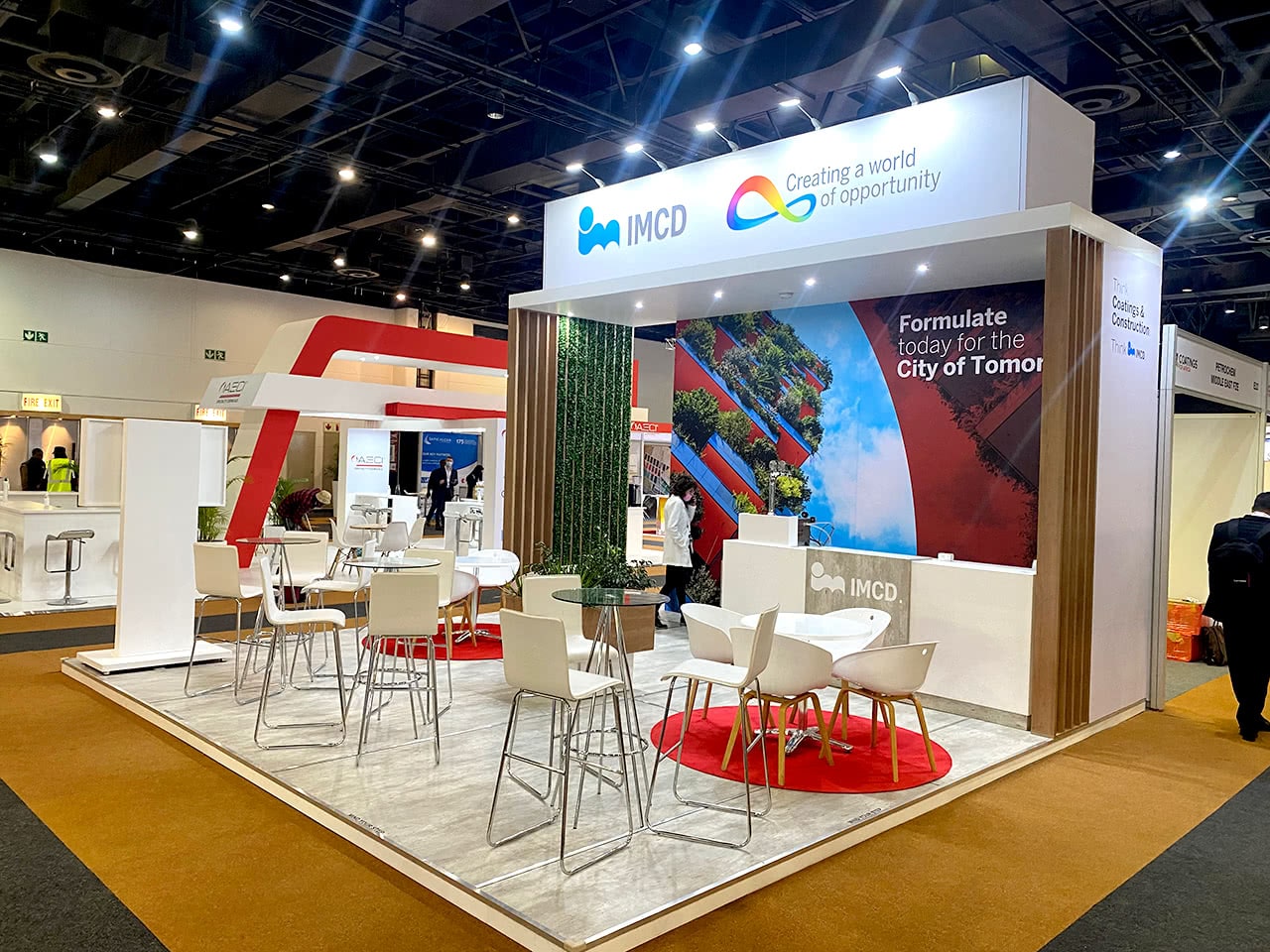 Exhibition Stands - IMCD at Coating 2022
