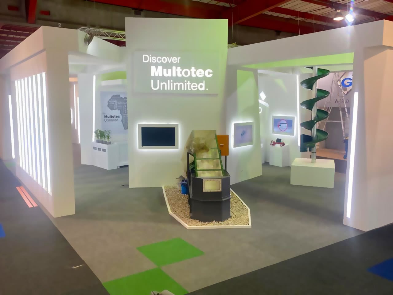 Exhibition Stands - Multotec 4 at Electra Mining 2022