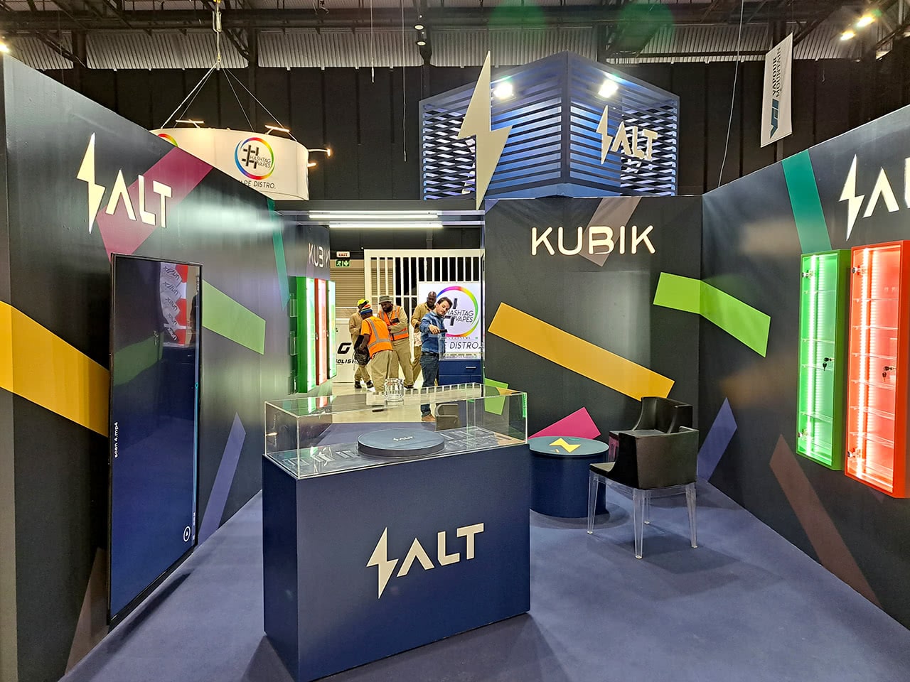 Exhibition Stands - SALT at Vapecon 2022