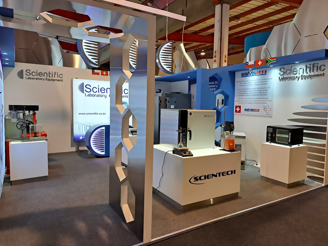 Exhibition Stands - Scientific Lab at Electra Mining 2022